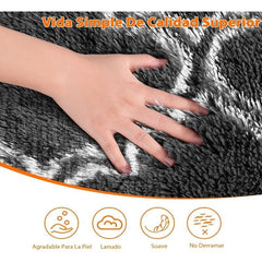 Soft & Plush Shag Area Rug - Non Slip & Machine Washable