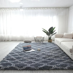 Soft & Plush Shag Area Rug - Non Slip & Machine Washable