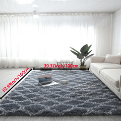 Soft & Plush Shag Area Rug - Non Slip & Machine Washable
