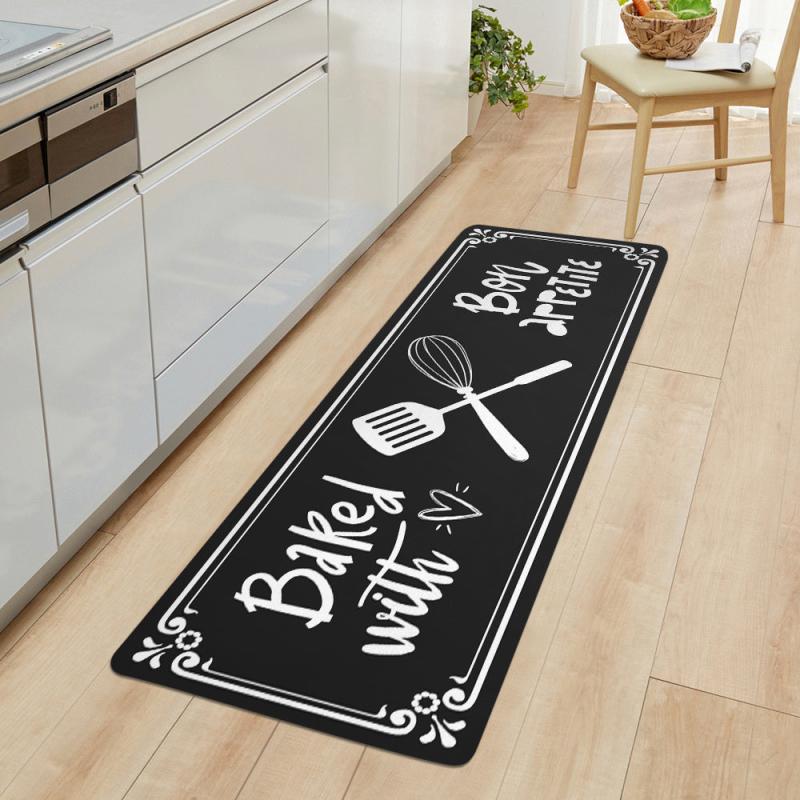 Soft Thickened Kitchen Floor Mat Non slip Waterproof Dirt resistant
