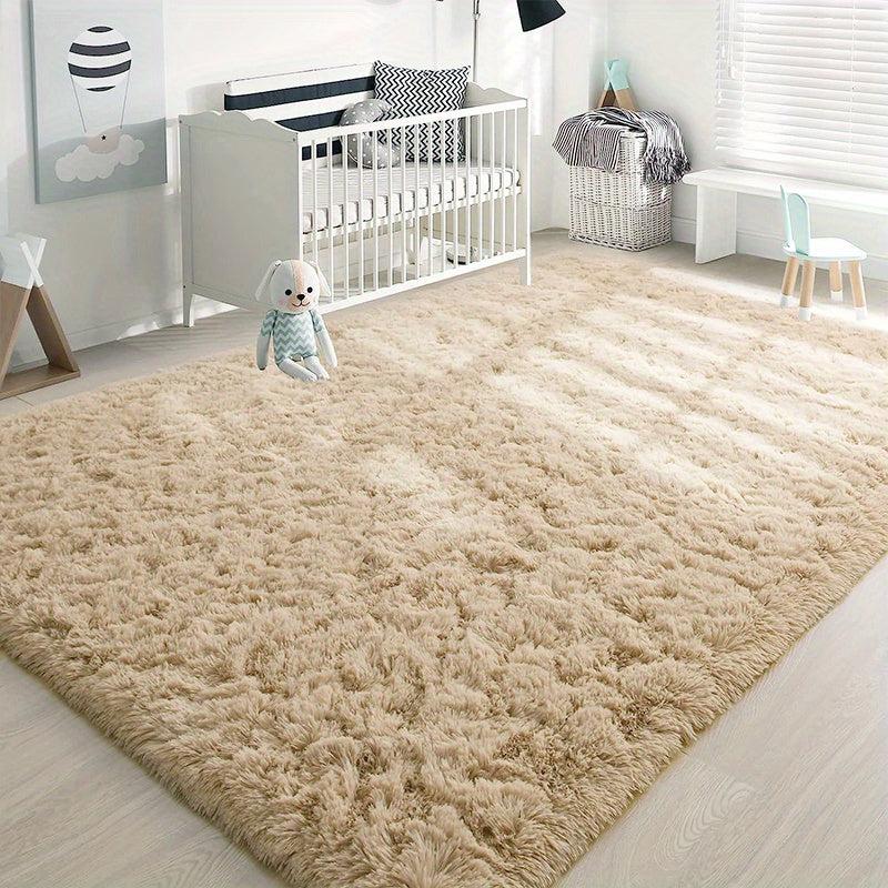 Soft Plush Shag Area Rugs Fluffy Shaggy Floor Carpet