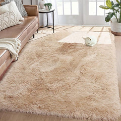 Soft Plush Shag Area Rugs Fluffy Shaggy Floor Carpet