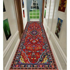 Bohemian Floral Vintage Aisle Carpet Mat