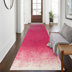 Washable Rug Runners Pink Long Bathroom Runner Rug
