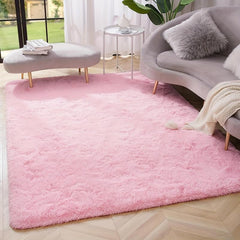 Soft Shaggy Rugs Fluffy Carpet Modern Plush Area Rugs For Living Room Bed