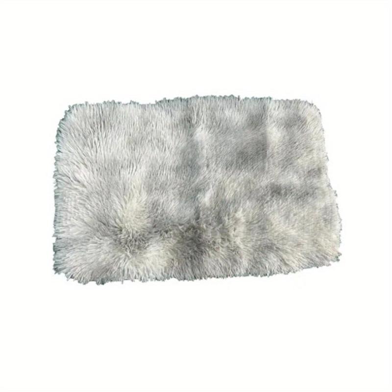 Ultra Soft Shag Area Rug Tie Dyed Fluffy Shag Fur Living Room Carpet
