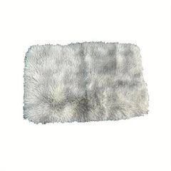 Ultra Soft Shag Area Rug Tie Dyed Fluffy Shag Fur Living Room Carpet
