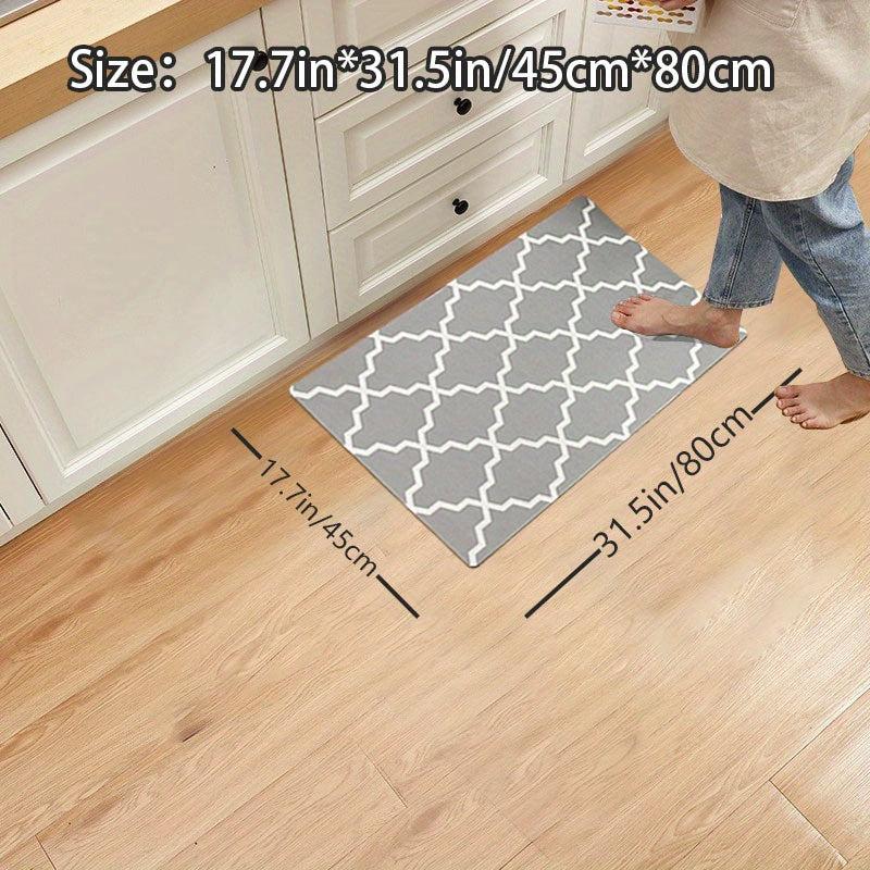 Diatom Mud Kitchen Mat Rubber Backing Non slip Floor Mat