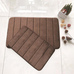Memory Foam Bath Mat with Non Slip Backing