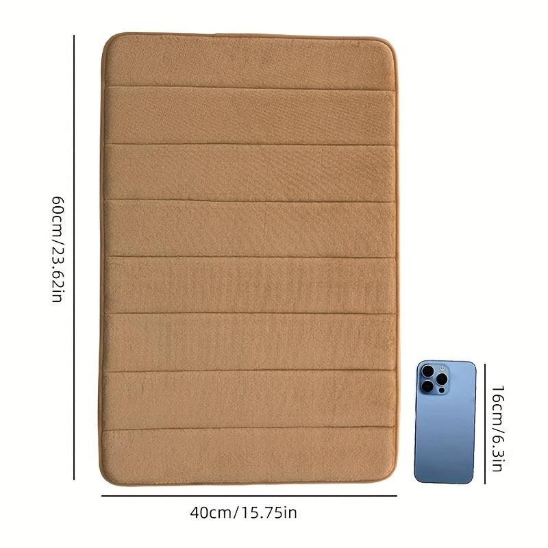 Memory Foam Bath Mat with Non Slip Backing