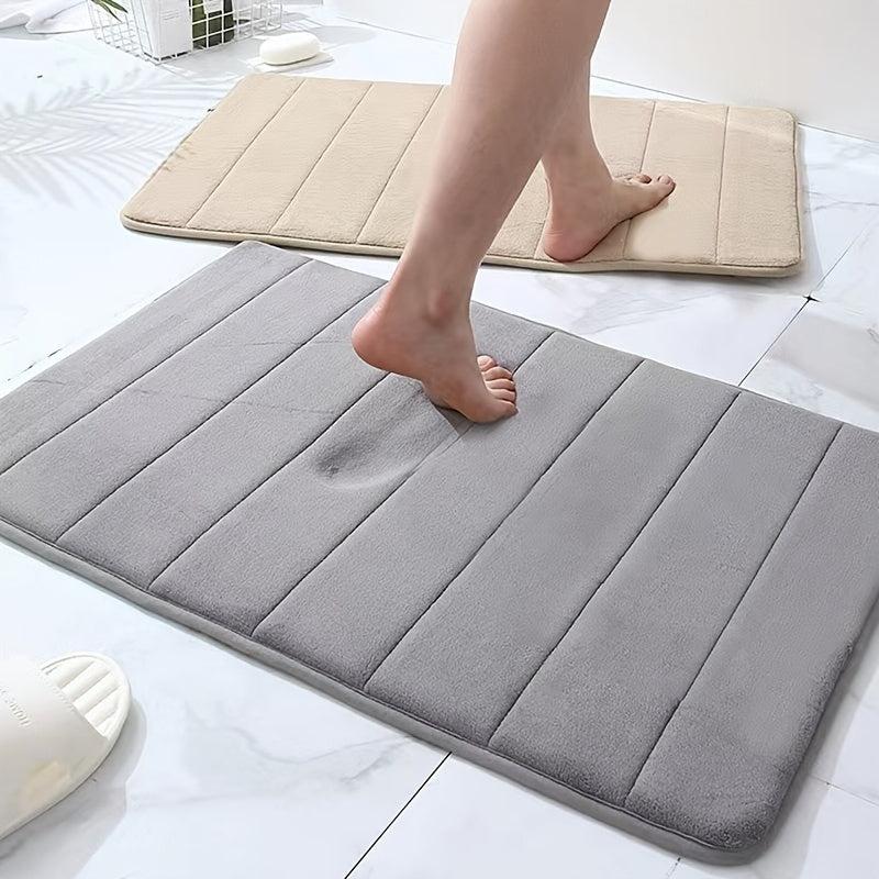 Memory Foam Bath Mat with Non Slip Backing