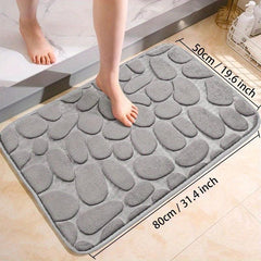 Memory Foam Bath Mat Non Slip Washable Carpet