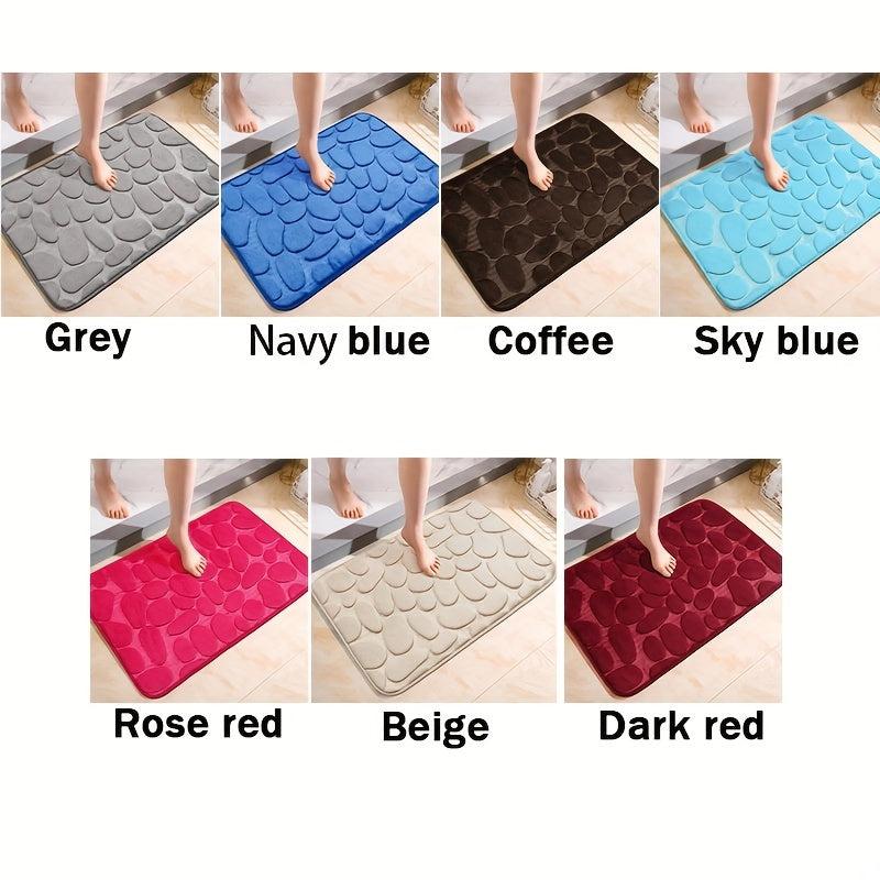 Memory Foam Bath Mat Non Slip Washable Carpet