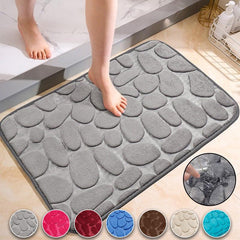 Memory Foam Bath Mat Non Slip Washable Carpet