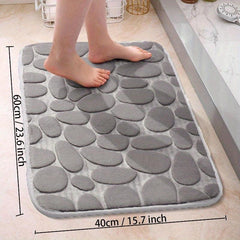 Memory Foam Bath Mat Non Slip Washable Carpet