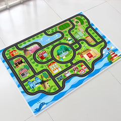 Traffic Route Play Mat Road Map Carpet Living Room Sofa Floor Mats