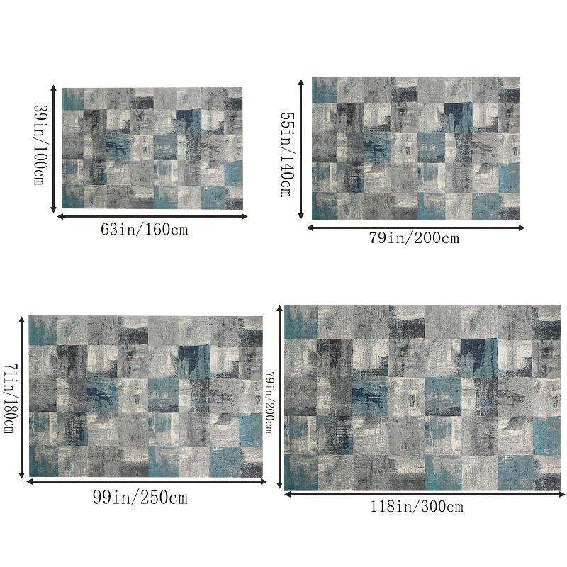 Modern Area Rug Flat Rug Home Decor Rugs Living Room Nursery Bedroom Carpet
