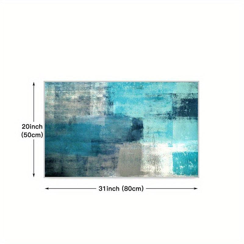 Soft Thickened Kitchen Mat Non-slip Abstract Floor Mat Waterproof Runner Rug