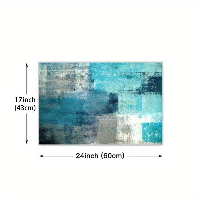 Soft Thickened Kitchen Mat Non-slip Abstract Floor Mat Waterproof Runner Rug