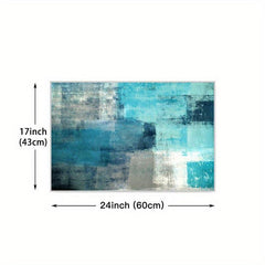Soft Thickened Kitchen Mat Non-slip Abstract Floor Mat Waterproof Runner Rug
