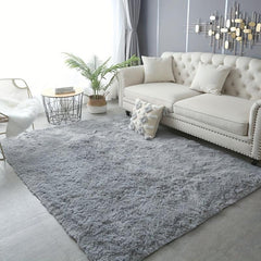 Soft Plush Shag Area Rugs For Living Room Fluffy Shaggy Floor Carpet