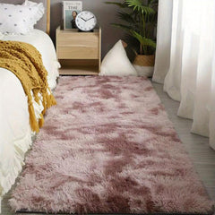 Soft Plush Shaggy Area Rugs Fluffy Floor Carpet Bedroom Living Room