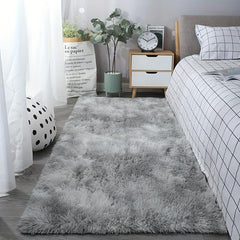 Soft Plush Shaggy Area Rugs Fluffy Floor Carpet Bedroom Living Room