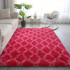 Soft Shaggy Rug Fluffy Carpet 3.93 X 5.25 Feet Area Rugs for Bedroom