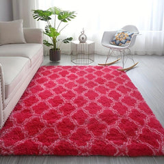 Soft Shaggy Rug Fluffy Carpet 3.93 X 5.25 Feet Area Rugs for Bedroom