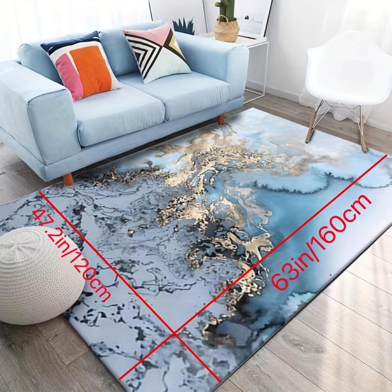Nordic Abstract Pattern Carpet Minimalist Art Living Room Coffee Mat