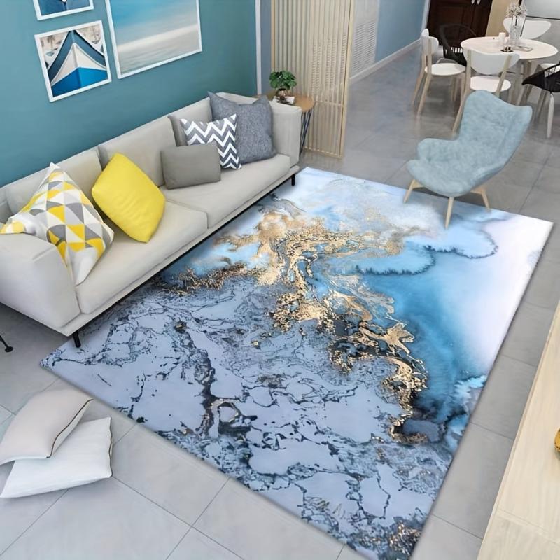 Nordic Abstract Pattern Carpet Minimalist Art Living Room Coffee Mat
