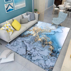 Nordic Abstract Pattern Carpet Minimalist Art Living Room Coffee Mat