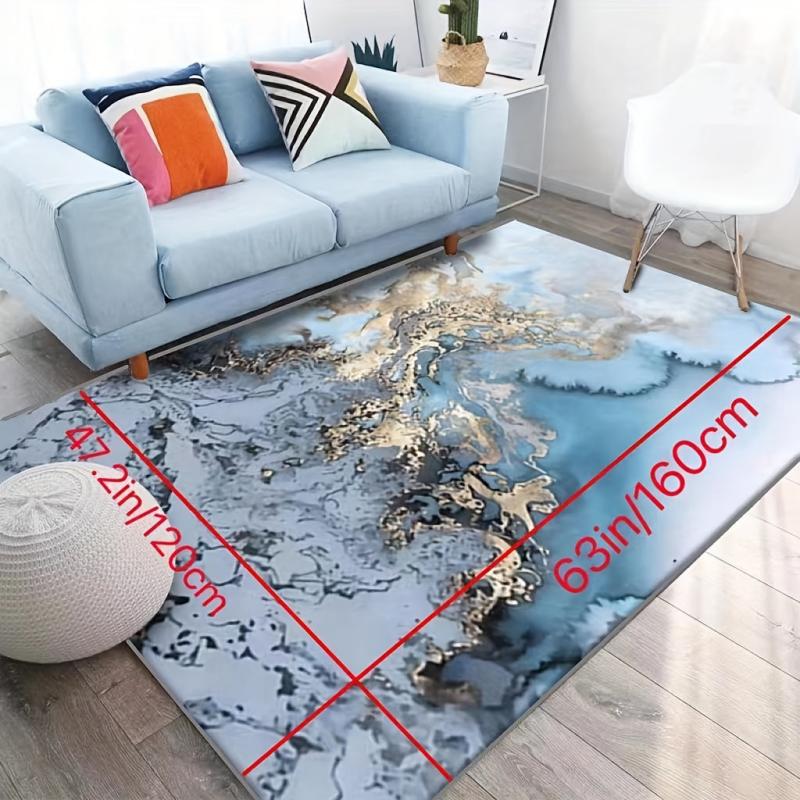 Nordic Abstract Pattern Carpet Minimalist Art Living Room Coffee Mat
