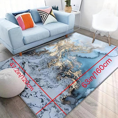 Nordic Abstract Pattern Carpet Minimalist Art Living Room Coffee Mat