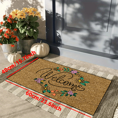 Durable Welcome Doormat Non-slip Front Door Mat Dirt Resistant Indoor Outdoor