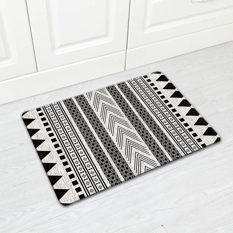 Moroccan Style Soft Floor Mat Runner Non Slip Rug for Home Decor