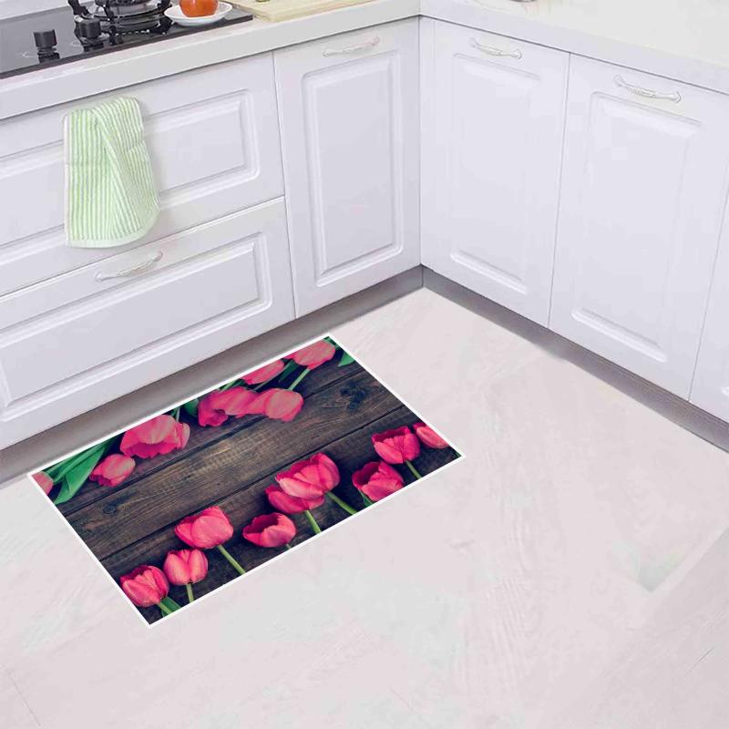 Soft Waterproof Kitchen Rug Set - Home/Office Use