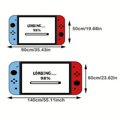 Cartoon Game Console Living Room Carpet Household Blanket