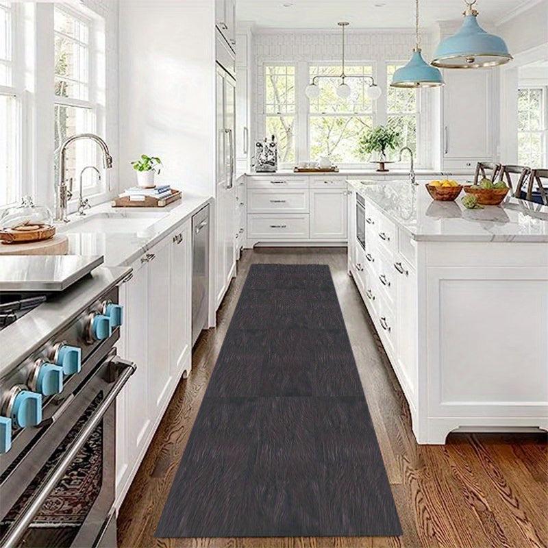 Waterproof Modern Runner Rug with Anti Slip Rubber Back