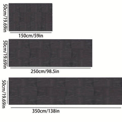 Waterproof Modern Runner Rug with Anti Slip Rubber Back