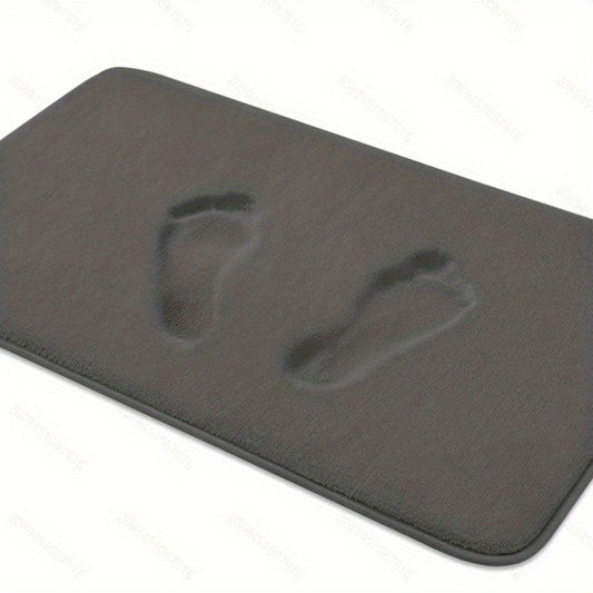 Soft Memory Foam Bath Rug Non Slip Absorbent Mat