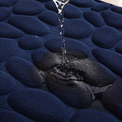 Memory Foam U-shaped Bath Rug Soft Non Slip Quick Dry Bath Mat