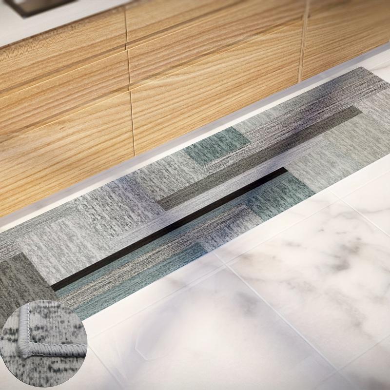 Geometric Abstract Kitchen Floor Mat Soft Non-slip Washable Entrance Doormat