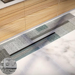 Geometric Abstract Kitchen Floor Mat Soft Non-slip Washable Entrance Doormat