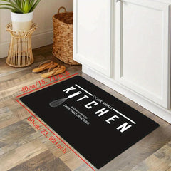 Non Slip Waterproof Kitchen Floor Mat - Machine Washable Entrance Doormat