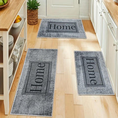 Washable Runner Rug for Kitchen - Non-Slip Runner Door Carpet Rug