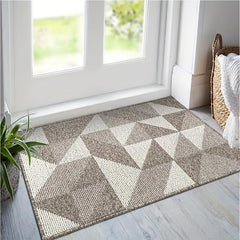 DEXI Geometric Pattern Indoor Door Mat 81x28 Inches