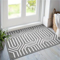 DEXI Geometric Pattern Indoor Door Mat 81x28 Inches