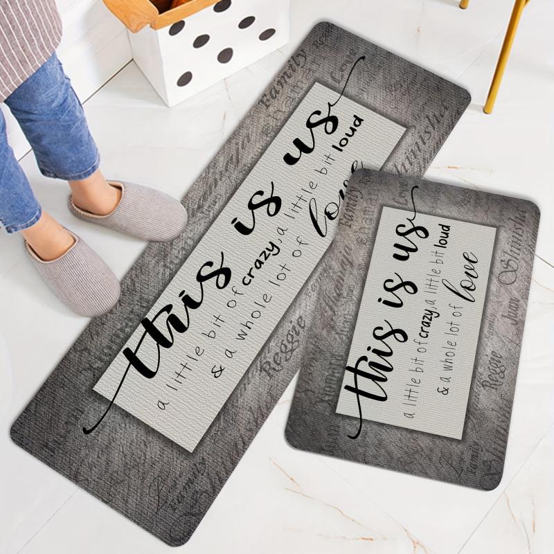 Soft Anti Fatigue Kitchen Mat Non-Slip Entrance Doormat
