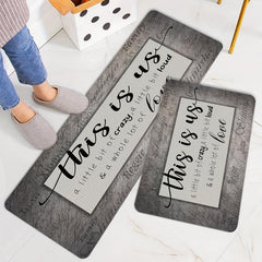 Soft Anti Fatigue Kitchen Mat Non-Slip Entrance Doormat